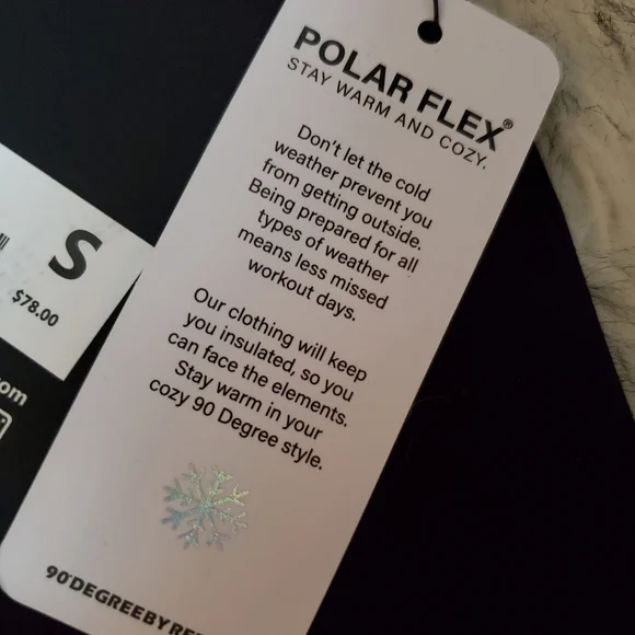 90 Degree By Reflex Polar Flex Insulated Leggings - Picture 4 of 6